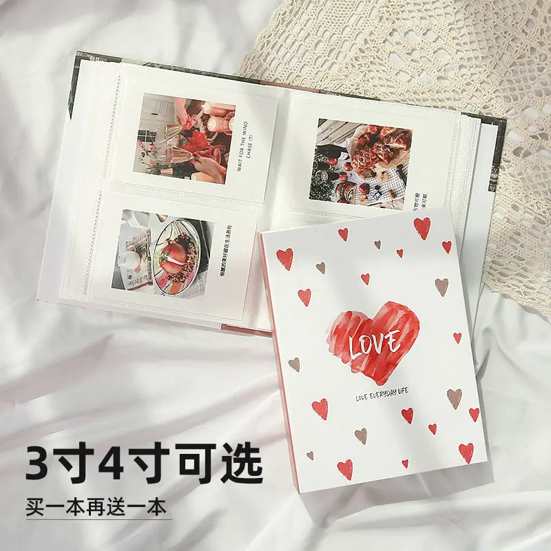 Polaroid Photo Album - Een INS Polaroid-fotoalbum, 3-inch en 4-inch,