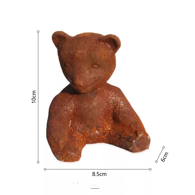 Rustieke gietijzeren berenfigu - Vintage Collectible Bears recensie en prijs