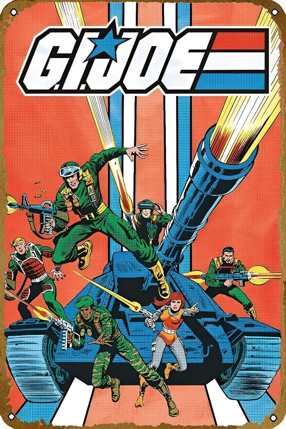 Gi Joe – Tank – Poster Vintage - Vintage Collectible Posters recensie en prijs