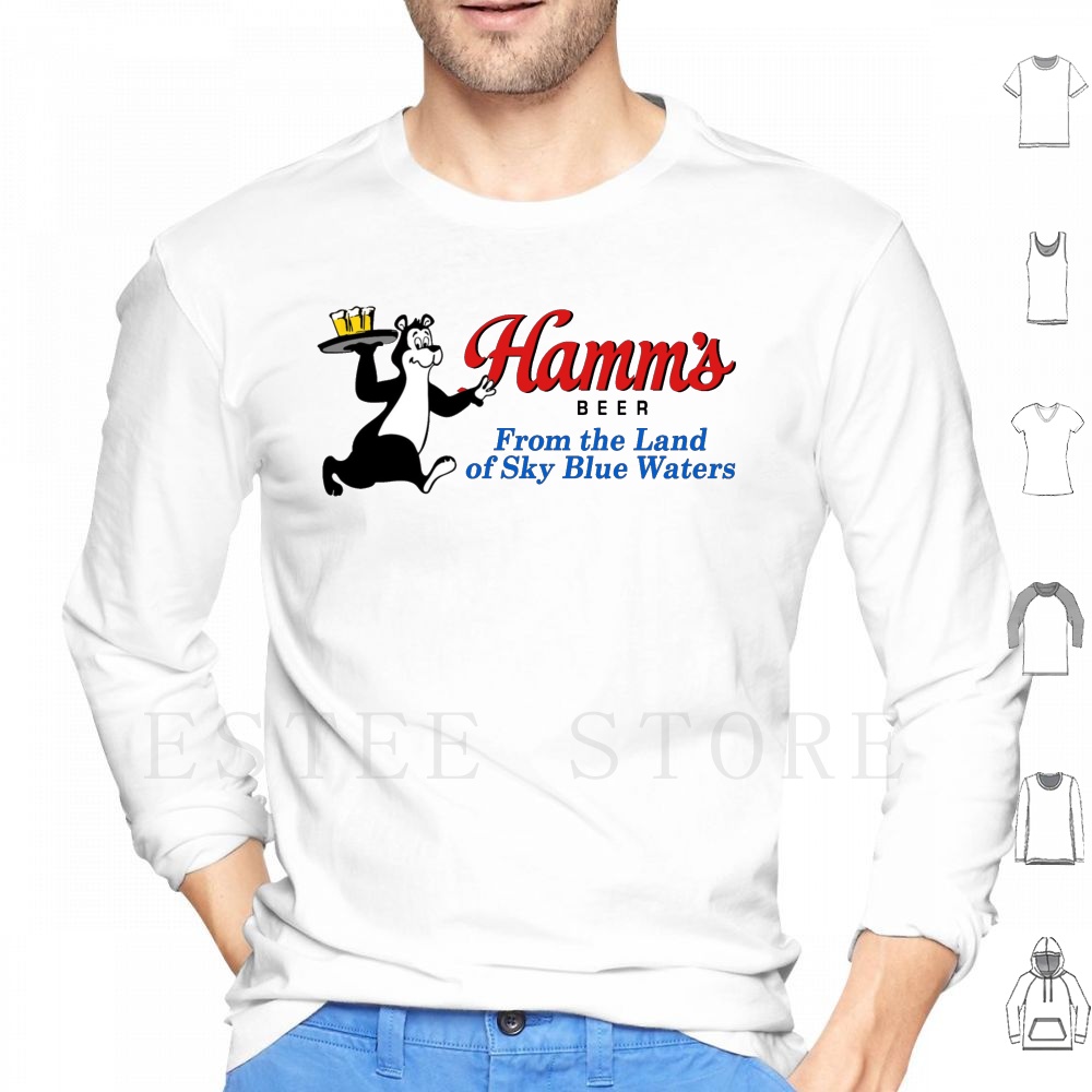 Hamm's Beer Bear Design Hoodie - Vintage Collectible Bears recensie en prijs
