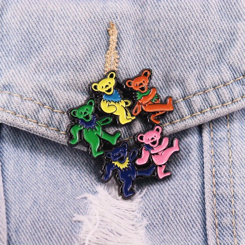 Dansende beren emaille pin roc - Vintage Collectible Bears recensie en prijs