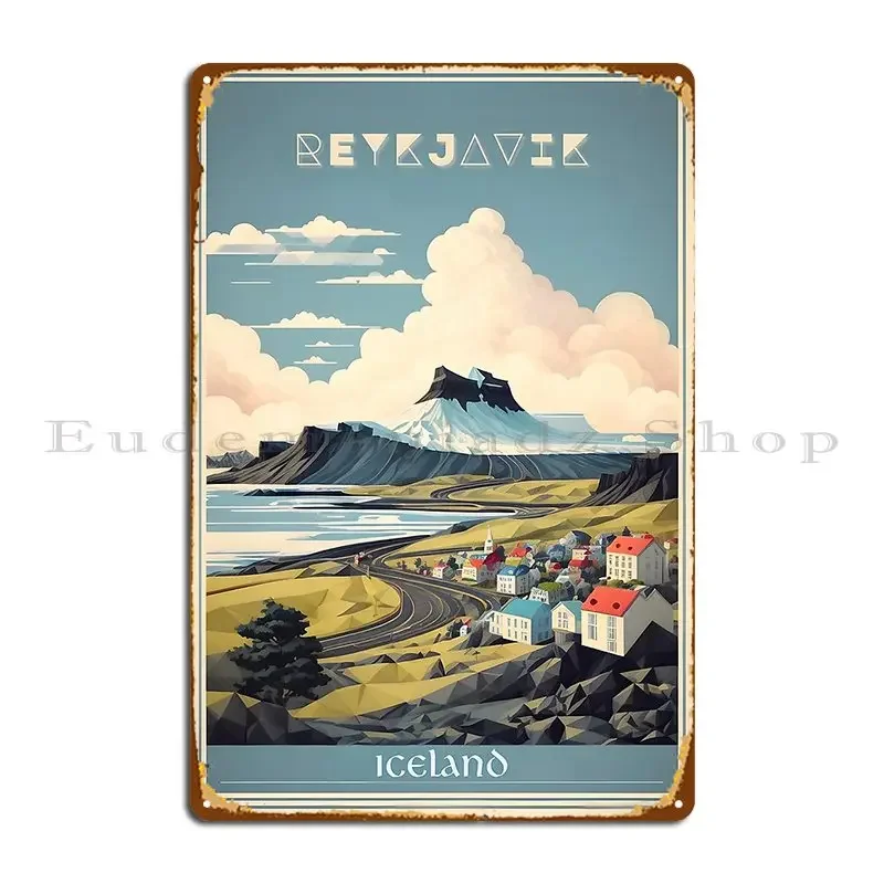 Reykjavik S Vintage Beauty Een - Vintage Collectible Posters recensie en prijs