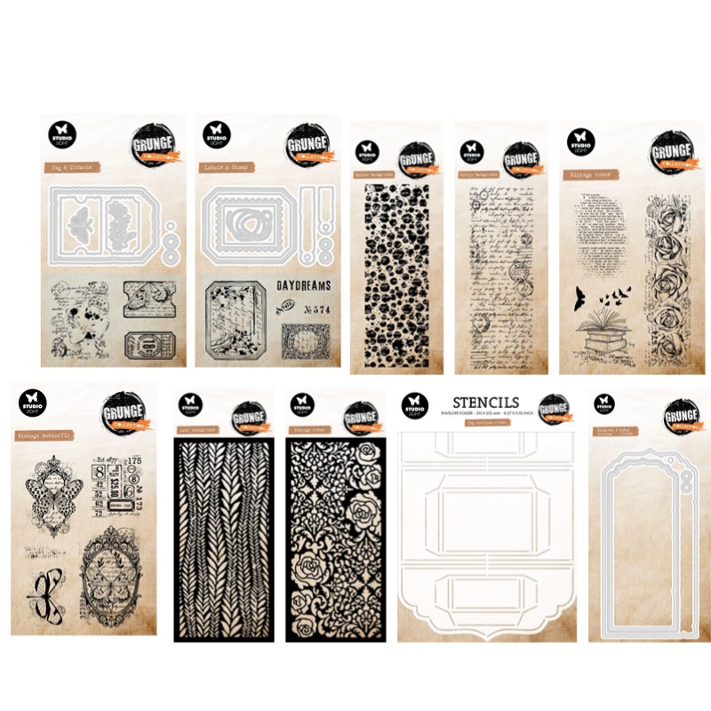 Tag Envelop Grunge Collectie V - Vintage Collectible Furniture recensie en prijs