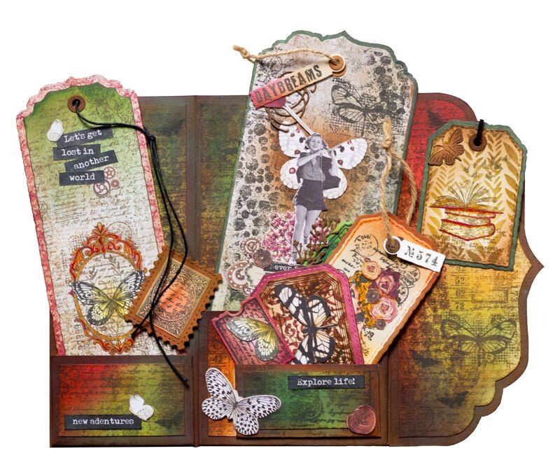 Tag Envelop Grunge Collectie V - Vintage Collectible Furniture recensie en prijs