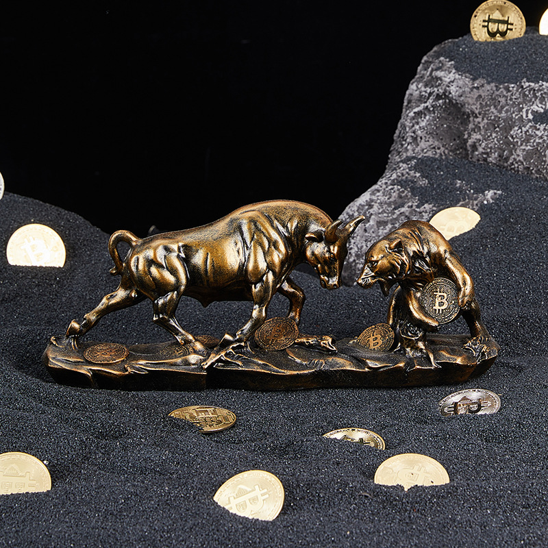 Feng Shui Bear Bull Statue Col - Vintage Collectible Bears recensie en prijs
