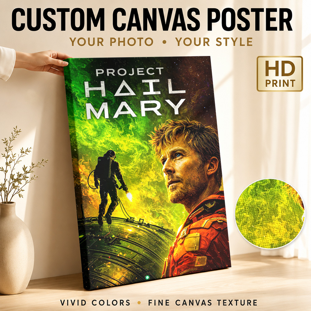 Project Hail Mary Film Canvas  - Vintage Collectible Posters recensie en prijs