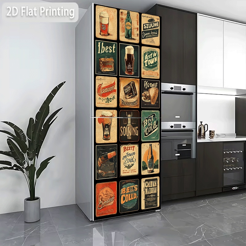 Koelkaststicker, sticker voor  - Vintage Collectible Posters recensie en prijs