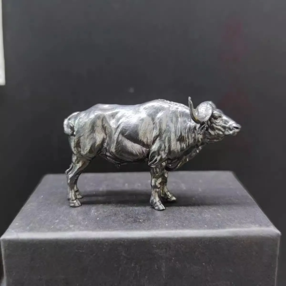 Messing Afrikaanse Buffalo Scu - Vintage Collectible Furniture recensie en prijs