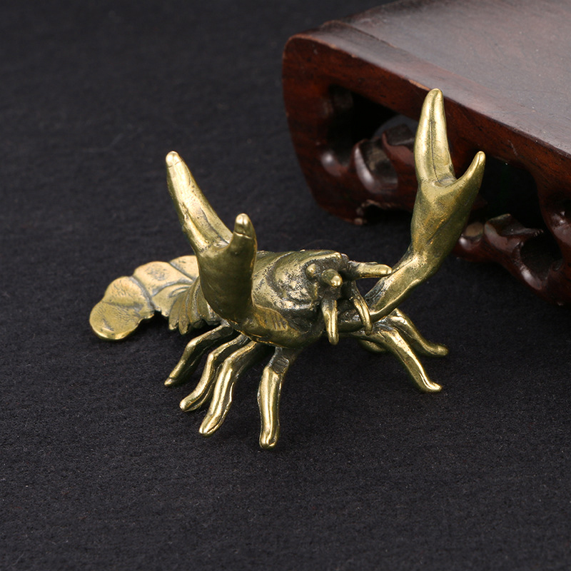 【F】 Massief messing rivierkree - Vintage Collectible Pens recensie en prijs