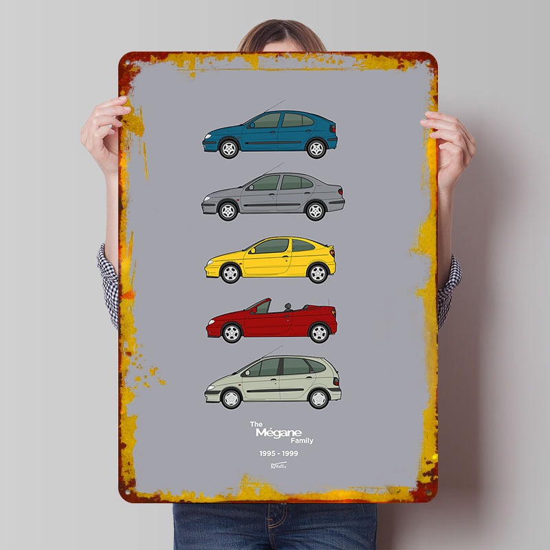 Sportwagen Megane Collection 1 - Vintage Collectible Posters recensie en prijs