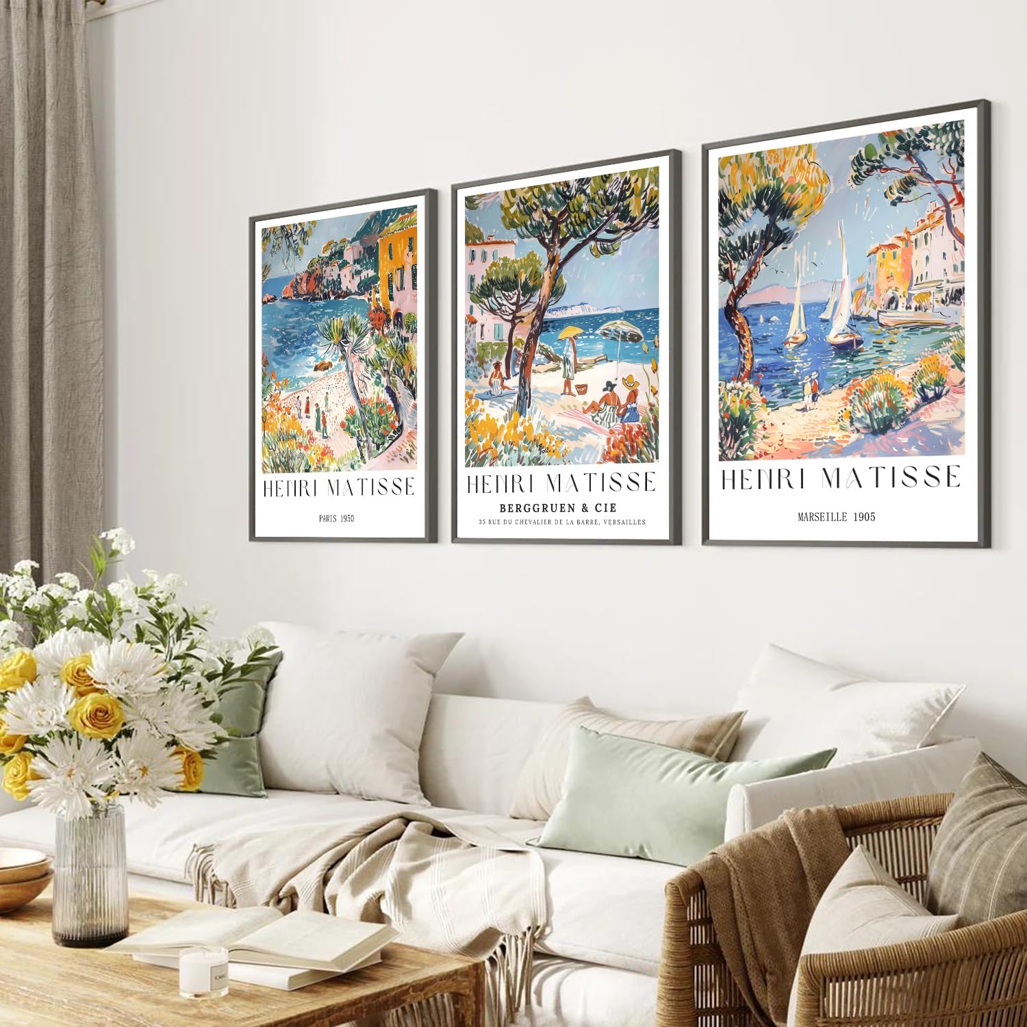 3 stuks/set vintage strandreis - Vintage Collectible Posters recensie en prijs