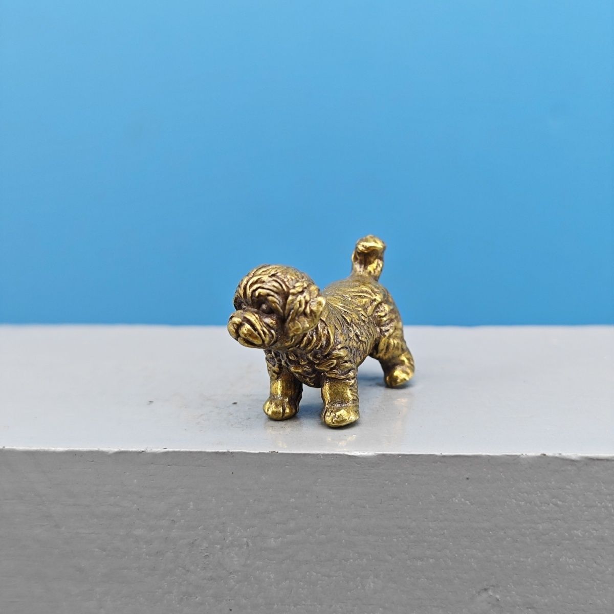 Miniatuur bronzen hondenbeeldj - Vintage Collectible Bears recensie en prijs